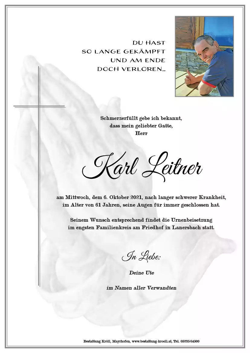 Parte von Karl Leitner